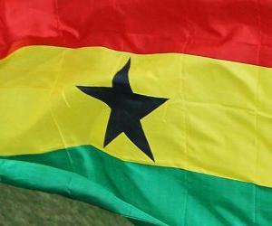 yapboz Gana bayrağı